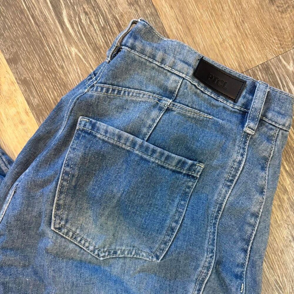 Low Loose Barrel Leg Jeans Nordstrom Women's Blue Jeans - Picture 4 of 5